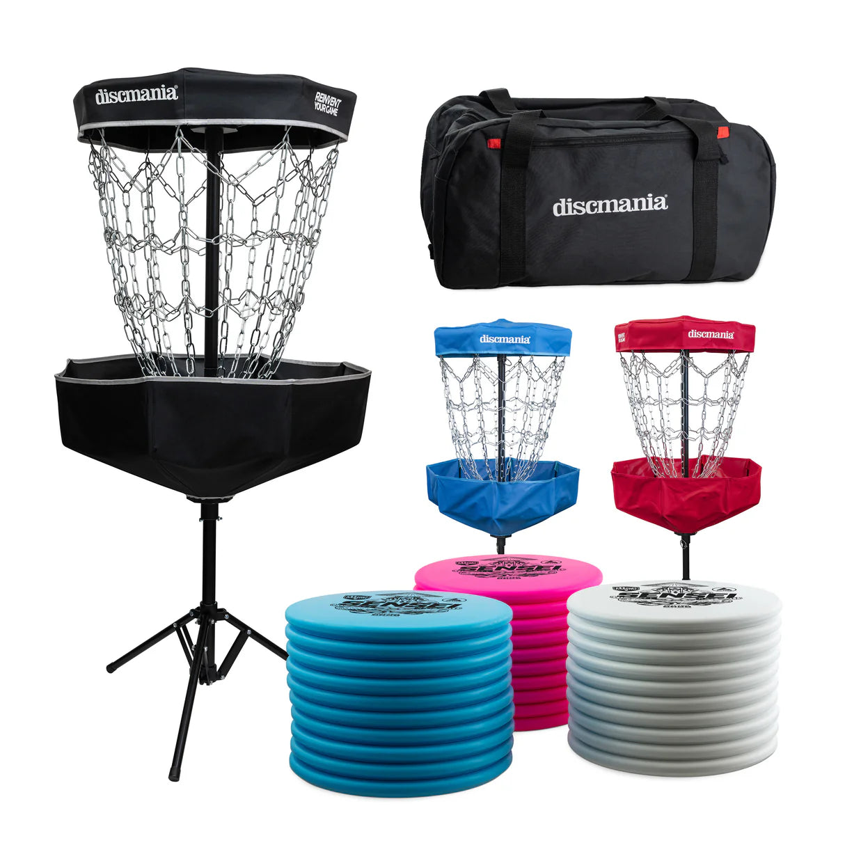 Discmania Disc Golf Set “School” – Komplett paket för discgolf inomhus & utomhus