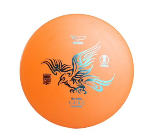 Yikun Wings Tiger Line Midrange – Rak & Pålitlig (3/3/0/2) | Discgolf