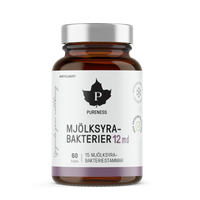 Pureness Mjölksyrabakterier 12 md - 60 kapslar