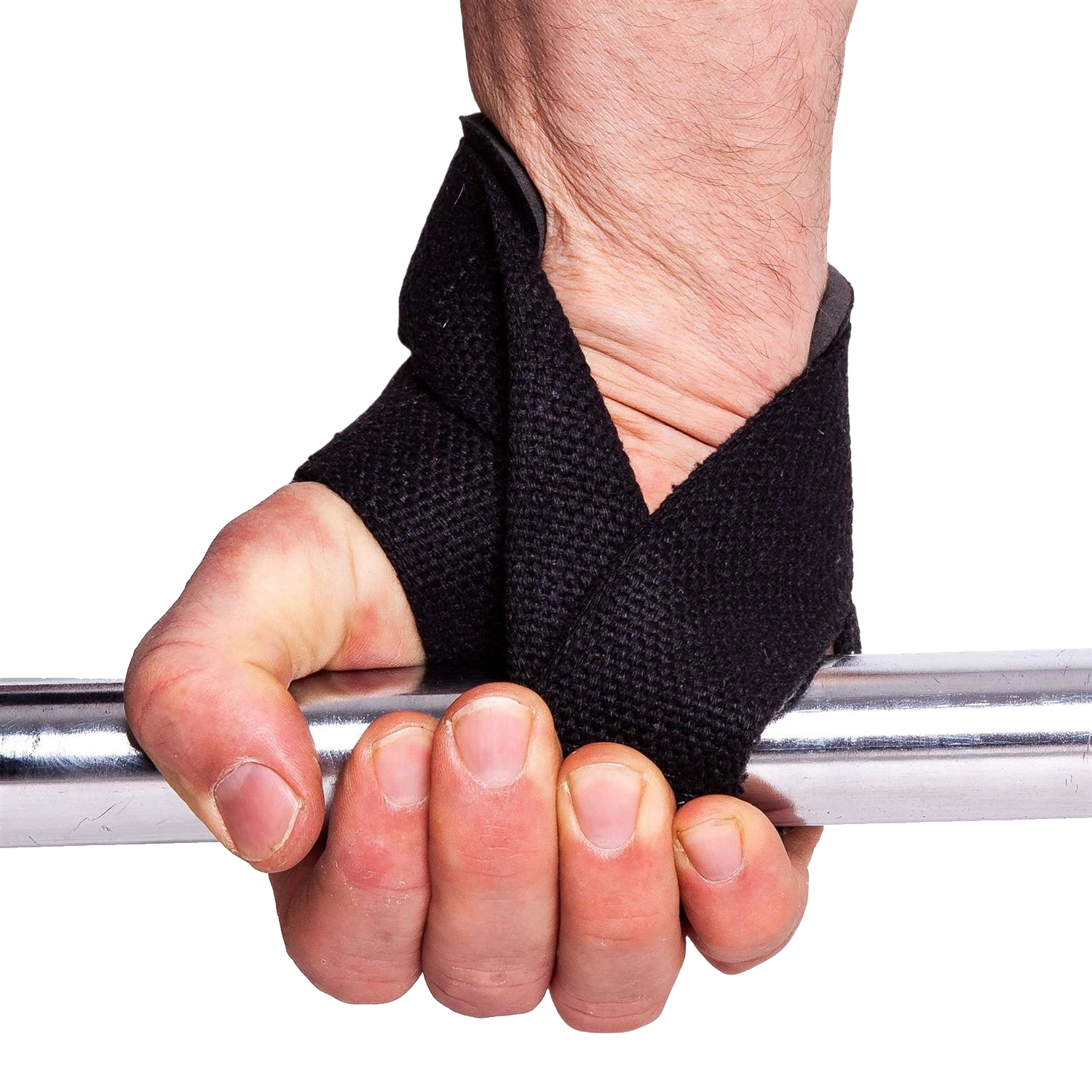 C.P. Sports Padded Lifting Straps, black