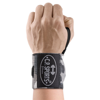 C.P. Sports Wrist Wraps 30 cm, white camo