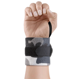 C.P. Sports Wrist Wraps 30 cm, white camo