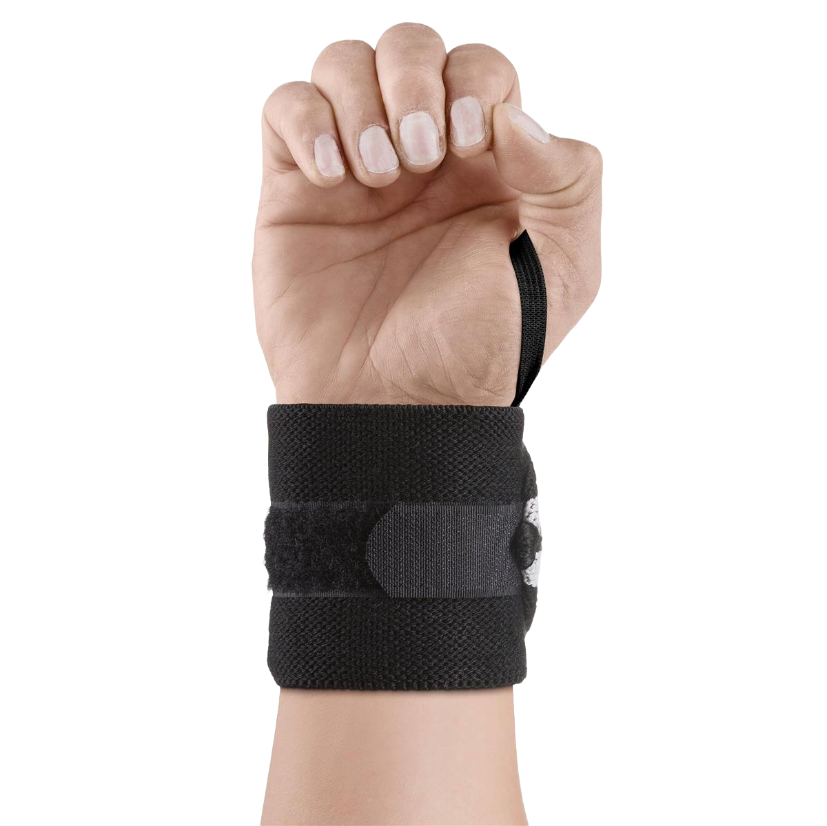 C.P. Sports Wrist Wraps 30 cm, black/white