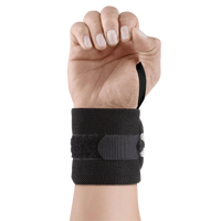 C.P. Sports Wrist Wraps 30 cm, black/white