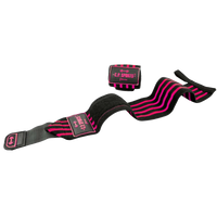 C.P. Sports Strongman Wrist Wraps 50 cm, black/pink