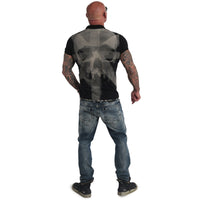 Yakuza Iconic Skull Polo Shirt, black
