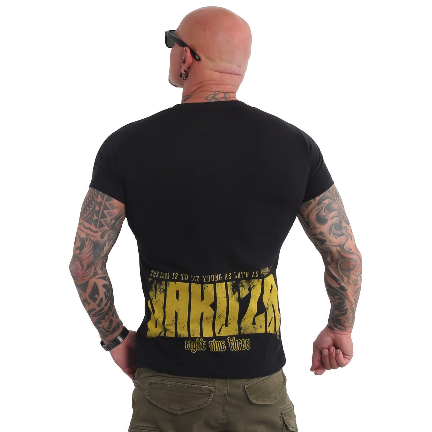 Yakuza Die Young T-Shirt, black