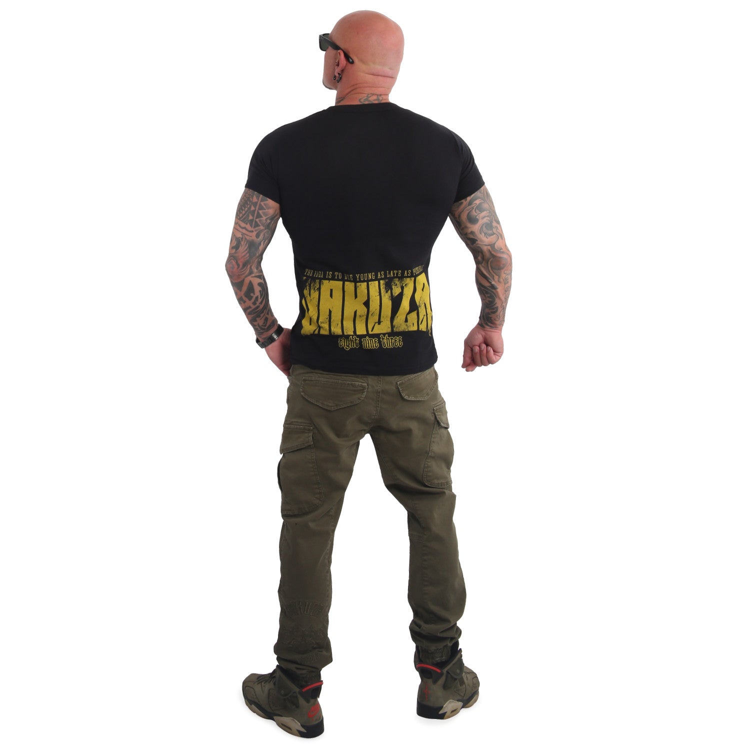 Yakuza Die Young T-Shirt, black