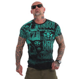 Yakuza Metal System Allover T-Shirt, black