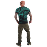 Yakuza Metal System Allover T-Shirt, black