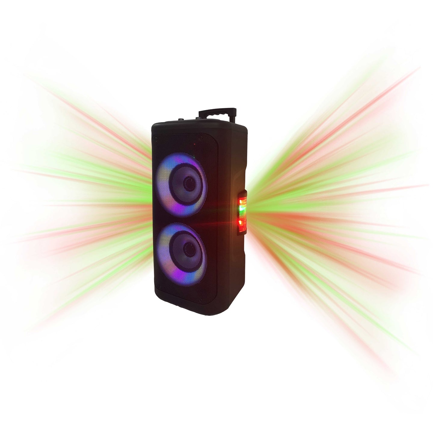 Denver Party-högtalare Portabel 2x6,5" woofer Bluetooth LED-ljus 400W max TSP-353