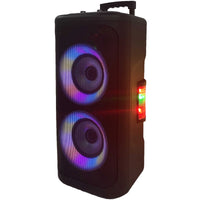 Denver Party-högtalare Portabel 2x6,5" woofer Bluetooth LED-ljus 400W max TSP-353