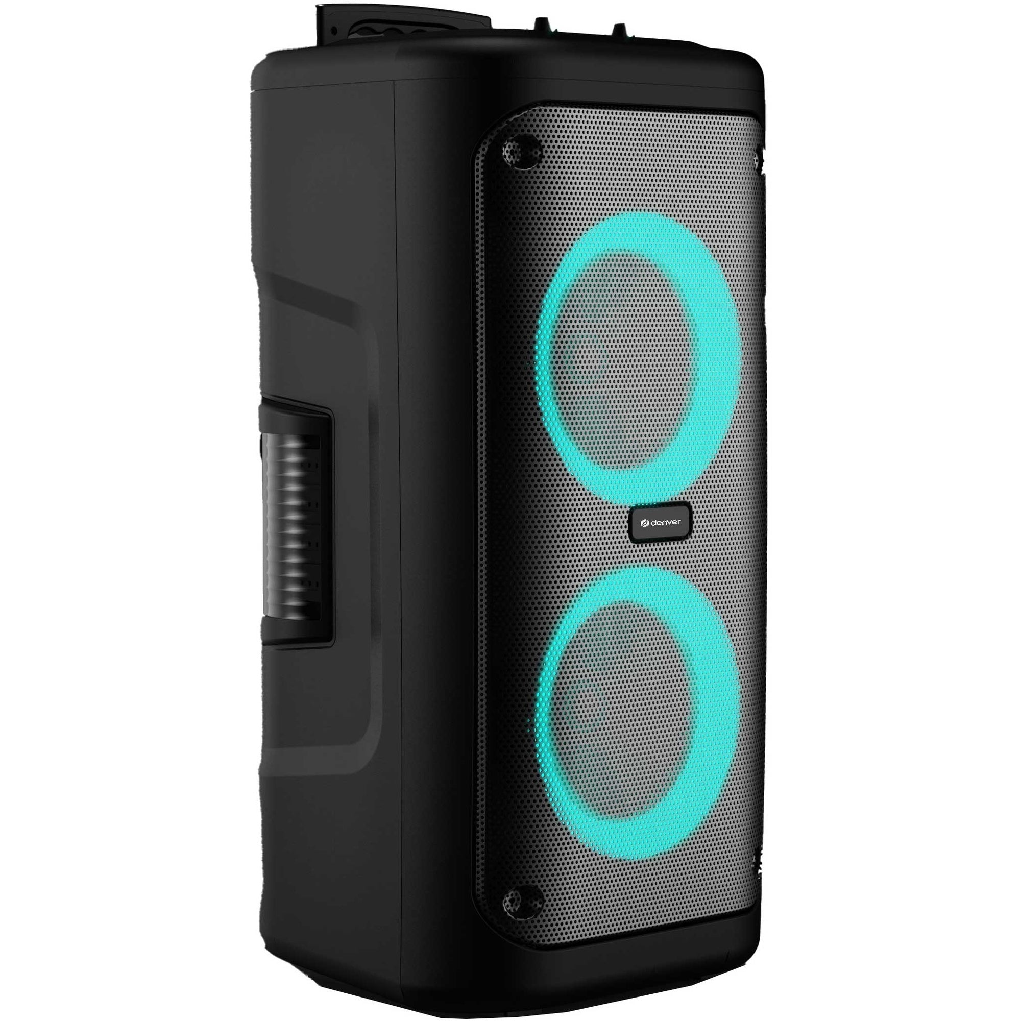 Denver Party-högtalare Portabel 2x6,5" woofer Bluetooth LED-ljus 400W max TSP-353