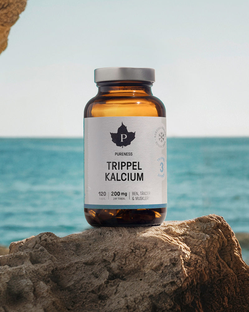 Pureness Trippel Kalcium - 120 kapslar