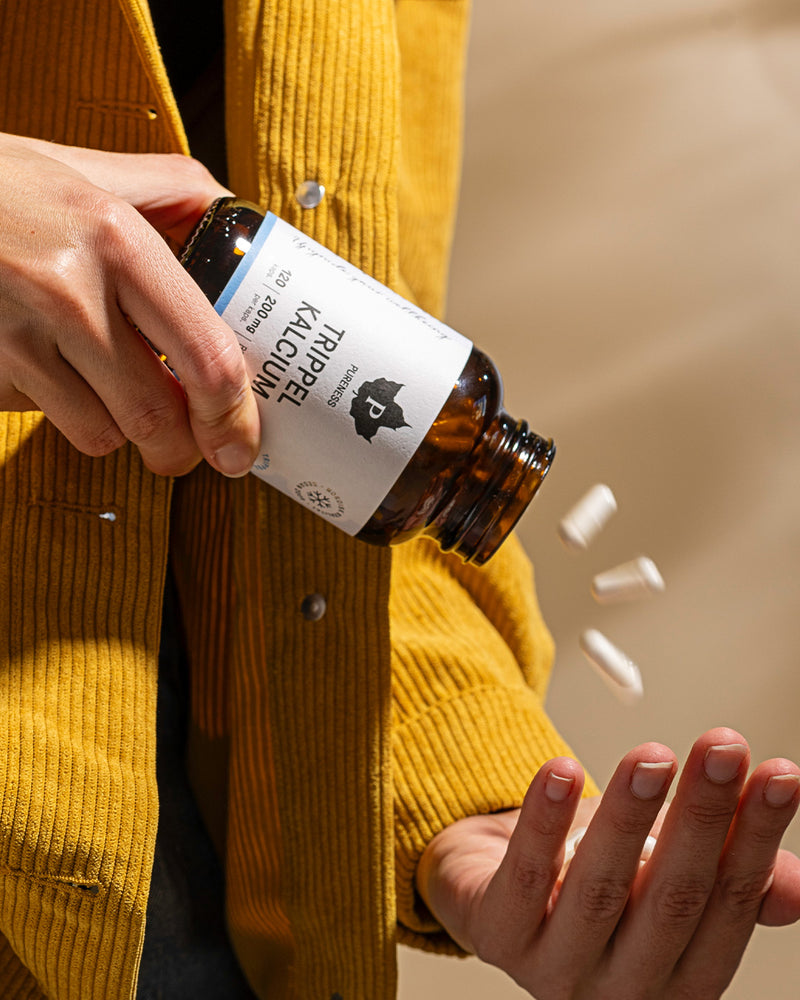 Pureness Trippel Kalcium - 120 kapslar