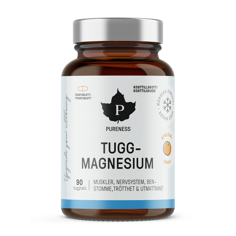 Pureness Tuggmagnesium - 90 tabletter