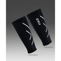2XU COMPRESSION CALF GUARDS Black/Black
