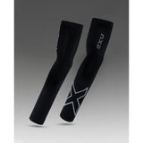 2XU FLEX COMPRESSION ARM SLEEVES Black/Grey