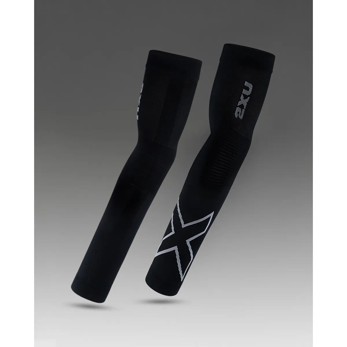 2XU FLEX COMPRESSION ARM SLEEVES Black/Grey