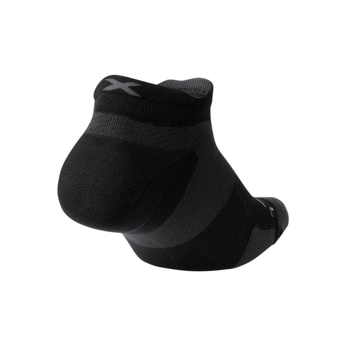 2XU VECTR LIGHT CUSHION NO SHOW SOCKS Black/Titanium