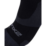 2XU VECTR LIGHT CUSHION NO SHOW SOCKS Black/Titanium
