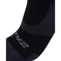 2XU VECTR LIGHT CUSHION NO SHOW SOCKS Black/Titanium