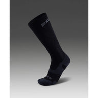 2XU VECTR LIGHT CUSHION FULL LENGTH SOCKS Black/Titanium