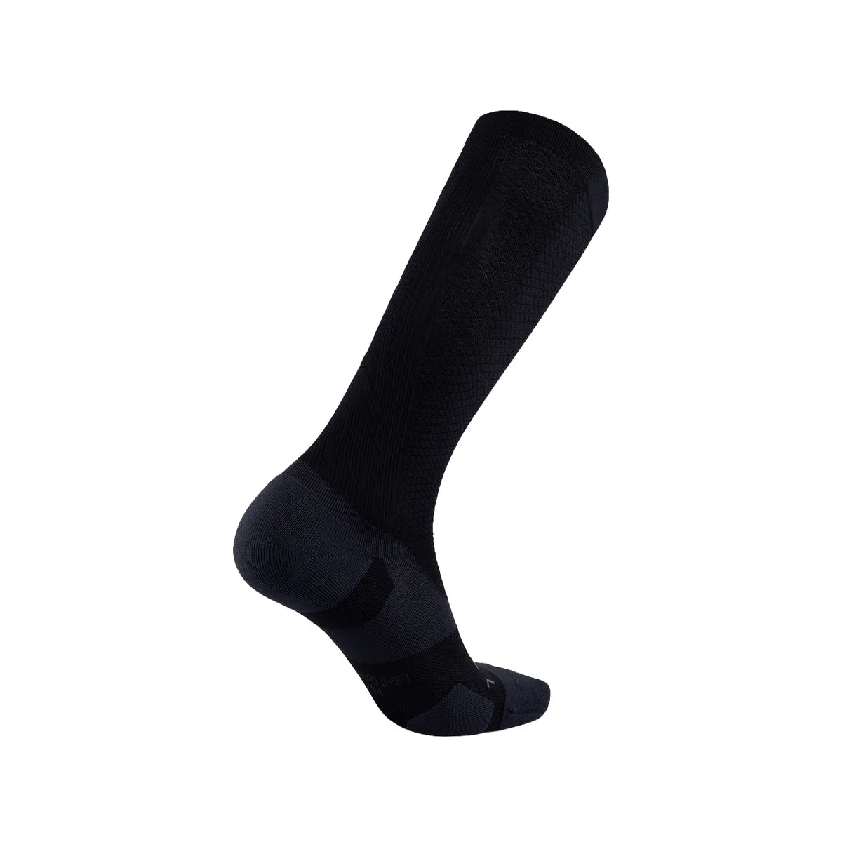 2XU VECTR LIGHT CUSHION FULL LENGTH SOCKS Black/Titanium