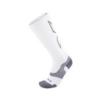 2XU VECTR LIGHT CUSHION FULL LENGTH SOCKS White/Grey