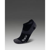 2XU VECTR ULTRALIGHT NO SHOW SOCKS Titanium/Black