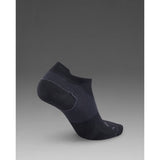 2XU VECTR ULTRALIGHT NO SHOW SOCKS Titanium/Black