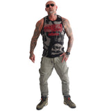 Yakuza Destroyer Allover Tanktop, black