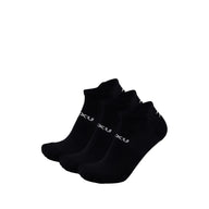 2XU ANKLE SOCKS 3 PACK Black/White