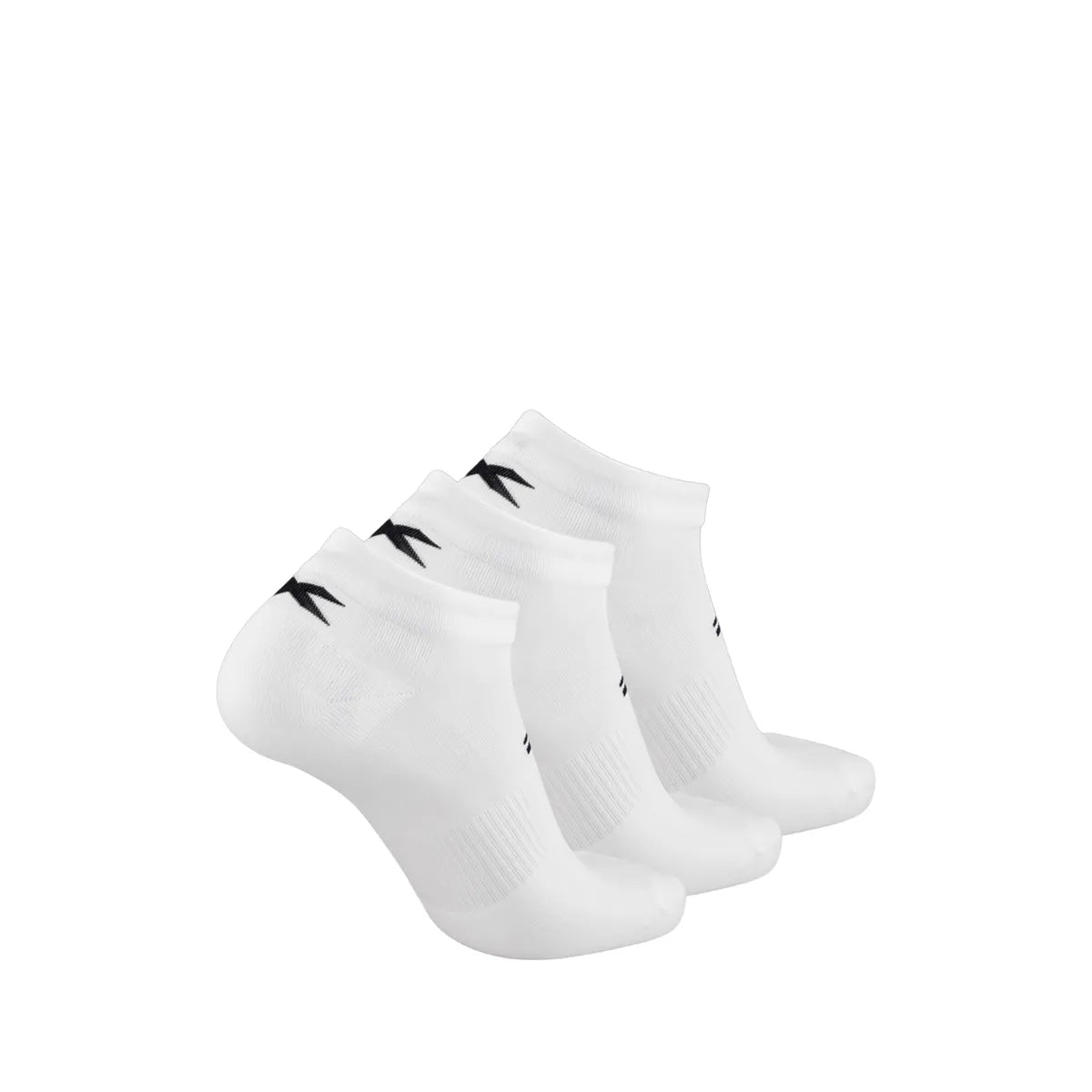 2XU ANKLE SOCKS 3 PACK White/Black
