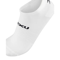 2XU ANKLE SOCKS 3 PACK White/Black