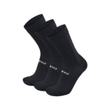 2XU CREW SOCKS 3 PACK Black/White