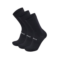 2XU CREW SOCKS 3 PACK Black/White