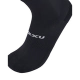2XU CREW SOCKS 3 PACK Black/White