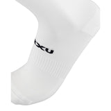 2XU CREW SOCKS 3 PACK White/Black