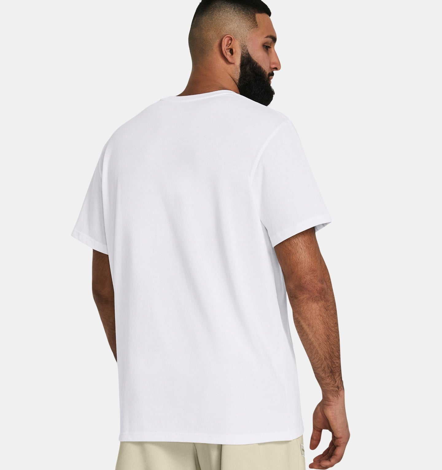 Under Armour Herr UA Heavyweight vänster bröst Patch Kort ärm