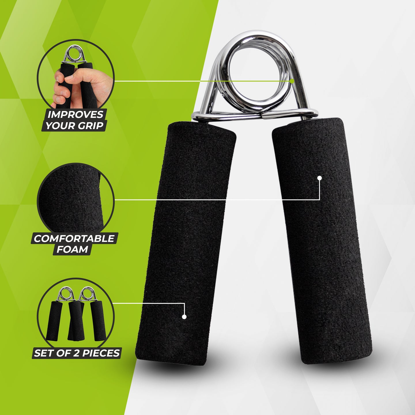 Virtufit Hand Grip Soft (par)