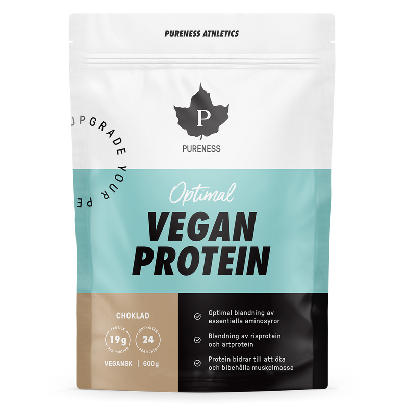 Pureness Athletics Optimal Vegan Protein Choklad - 600 g