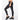 2XU MOTION MID-RISE COMP TIGHTS Black/Dotted Reflective Logo
