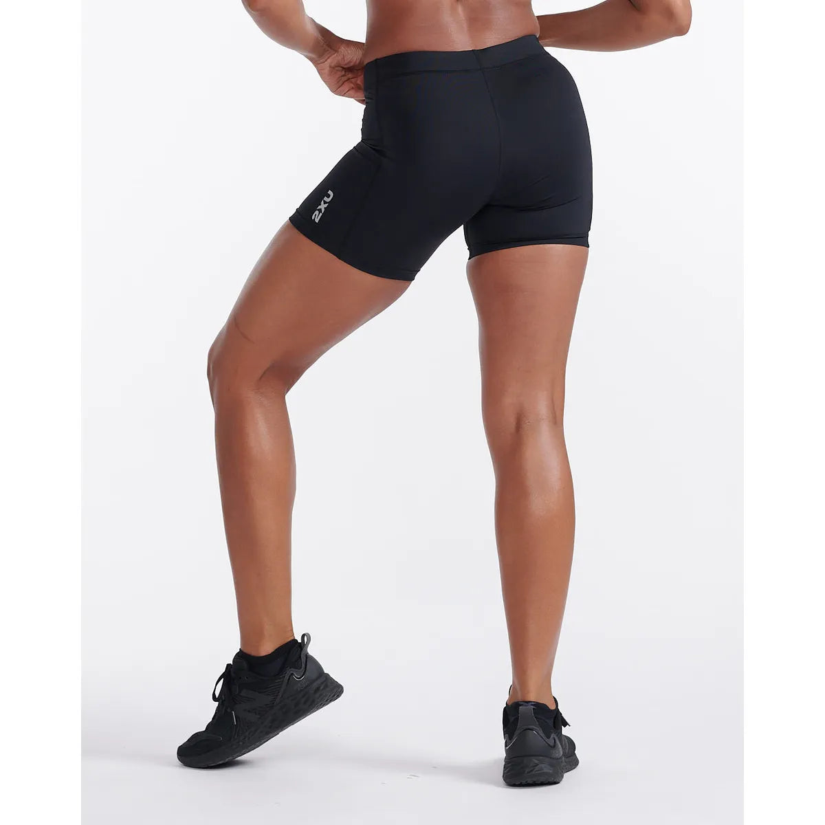 2XU CORE COMP 5 INCH SHORTS Black/Silver