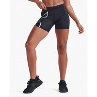 2XU CORE COMP 5 INCH SHORTS Black/Silver