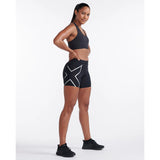 2XU CORE COMP 5 INCH SHORTS Black/Silver