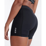 2XU CORE COMP 5 INCH SHORTS Black/Silver