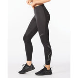 2XU IGNITION SHIELD COMPRESSION TIGHTS Black/ Black Reflective
