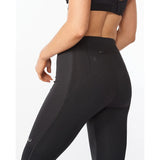 2XU IGNITION SHIELD COMPRESSION TIGHTS Black/ Black Reflective