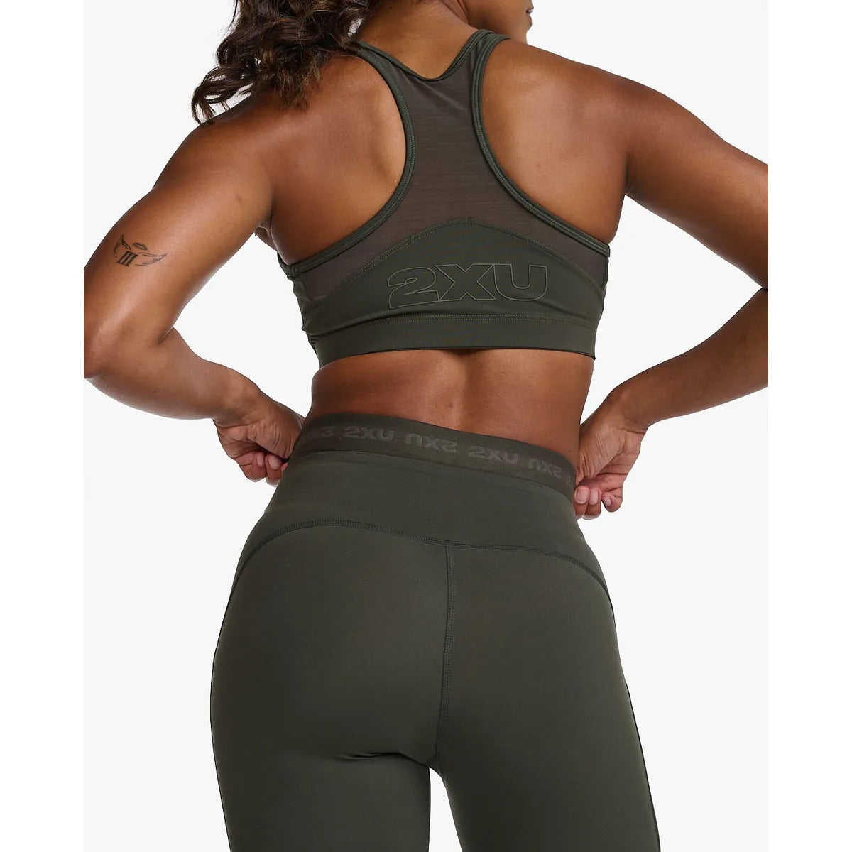 2XU FORM STASH HI-RISE COMPRESSION TIGHTS Jupiter/Jupiter